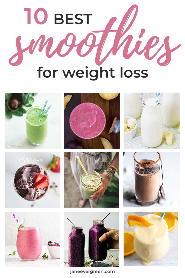 10 Smoothies For Weight Loss (pcos-friendly)